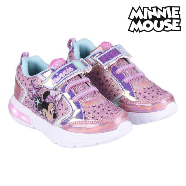 Sportskor med LED Minnie Mouse Rosa
