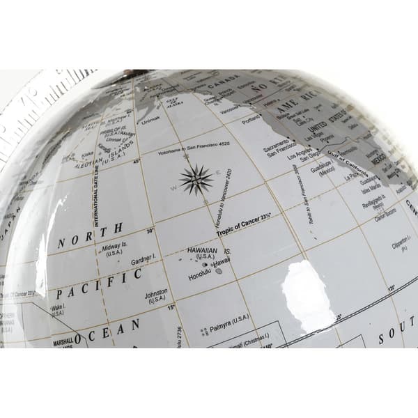 Globus DKD Home Decor Hvid Metal Plastik 27 x 25 x 61 cm