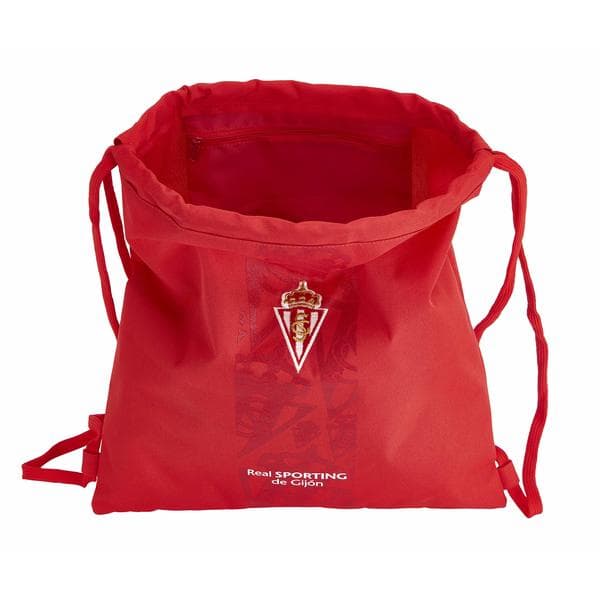 Ryggsekk med Stringer Real Sporting de Gijón Rød