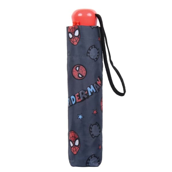 Foldbar Paraply Spiderman Grå (Ø 92 cm)