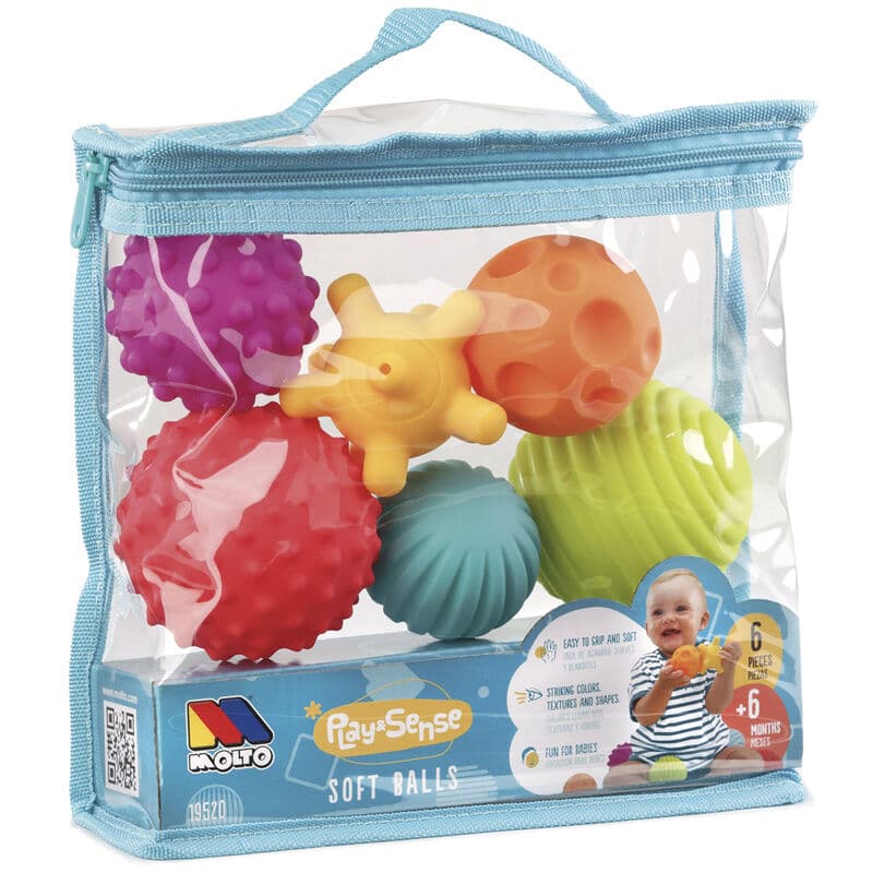 Sensory balls bag 6pcs