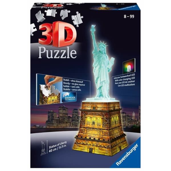 3D-pussel Ravensburger Iceland: Kirkjuffellsfoss 216 Delar 3D