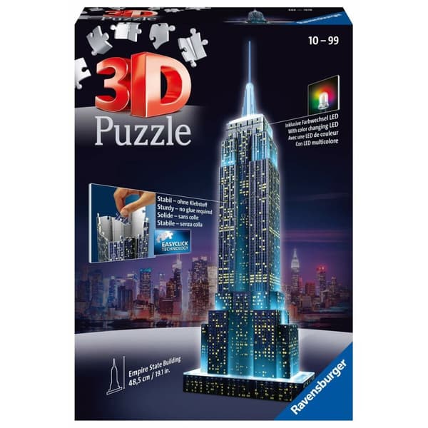 3D-pussel Ravensburger Iceland: Kirkjuffellsfoss 216 Delar 3D