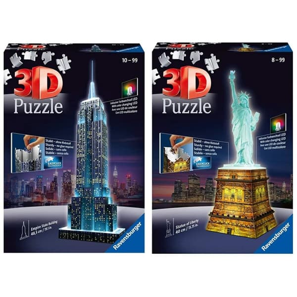 3D-pussel Ravensburger Iceland: Kirkjuffellsfoss 216 Delar 3D