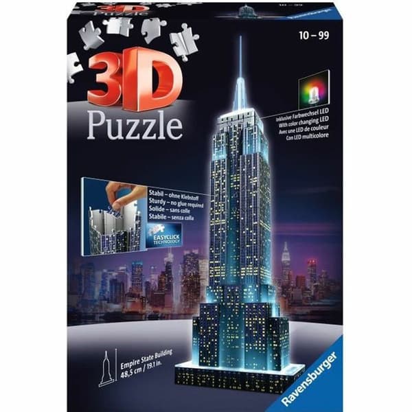 3D-pussel Ravensburger Iceland: Kirkjuffellsfoss 216 Delar 3D