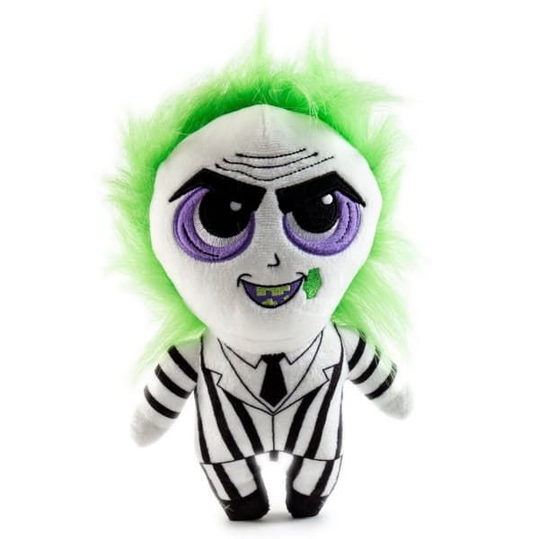 Beetlejuice Plysdyr med sjov karakter Black/White/Green One Size