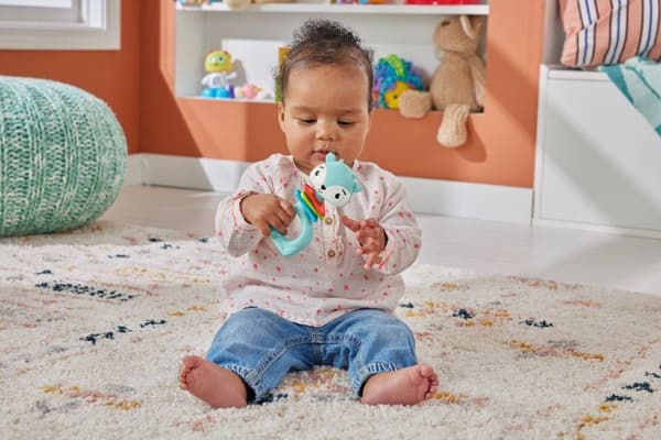 Fisher Price Activity toy Shake & Rattle Leopard
