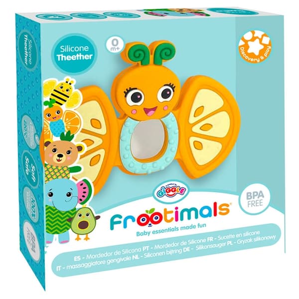 Frootimals Orangiefly silicone teether