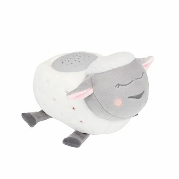Bamse med Lyd Badabulle B015007 Grå, Hvid
