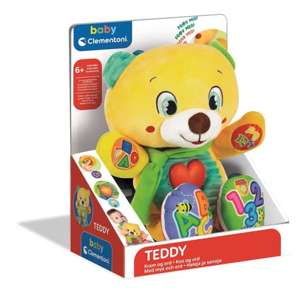 Teddy Interaktiv Nallebjörn Clementoni (SE/NO/FI/DK)