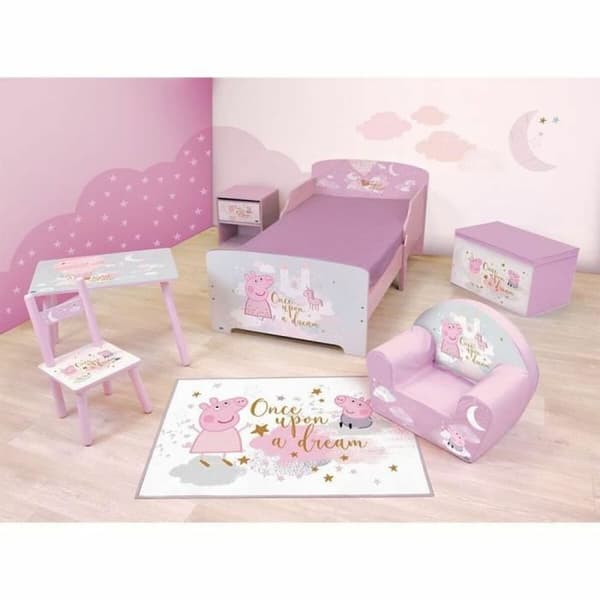 Børnetæppe Fun House Peppa Pig 80 x 120 cm