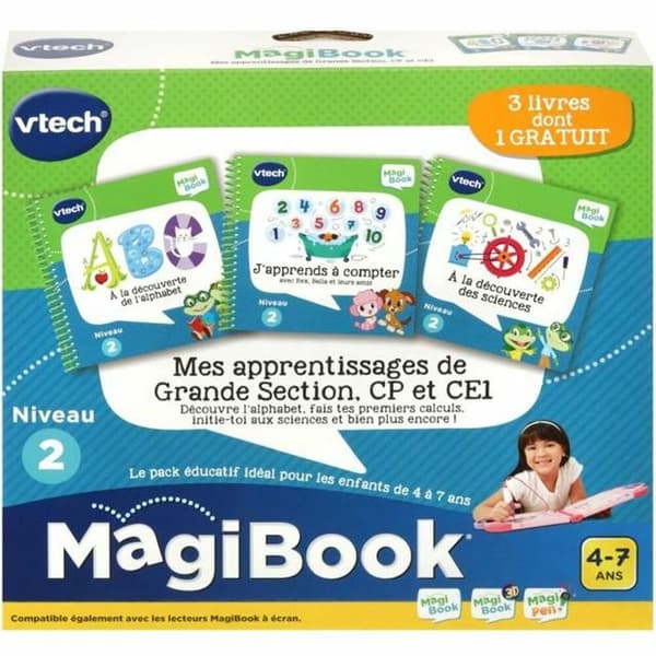 Interaktiv bog til børn Vtech My learning in Grande Section