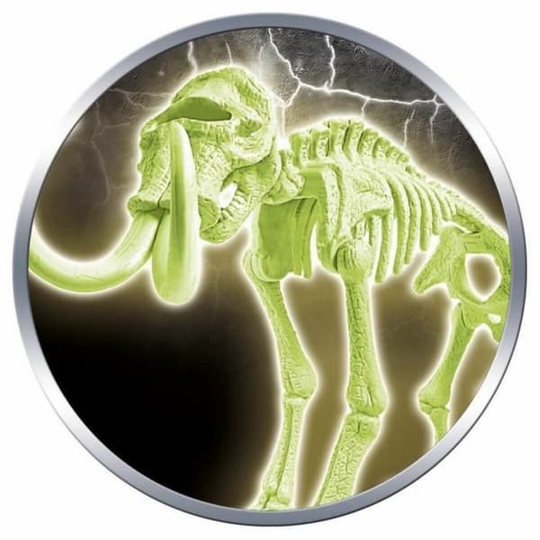 Videnskabspil Clementoni Archéo Ludic Mammoth Fluorescerende