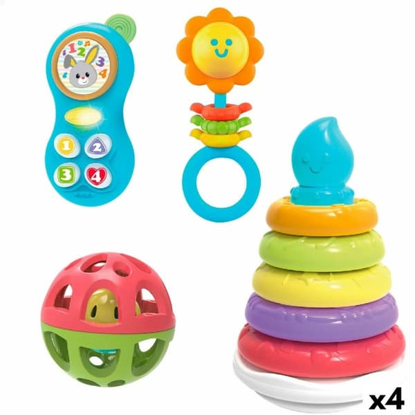 Set med bebisleksaker Winfun 4 antal 13 x 20 x 13 cm