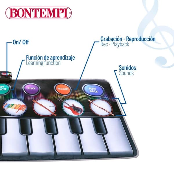 Pedagogisk Treningspiano Bontempi