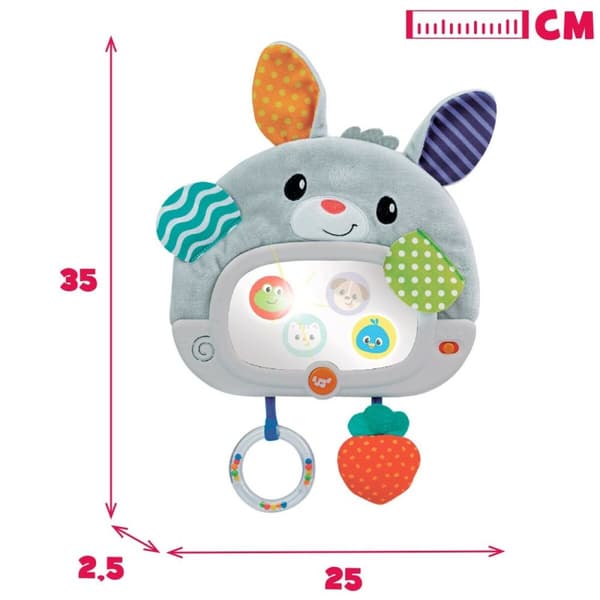 Baby legetøj Winfun Kanin 25 x 35 x 2,5 cm (4 enheder)