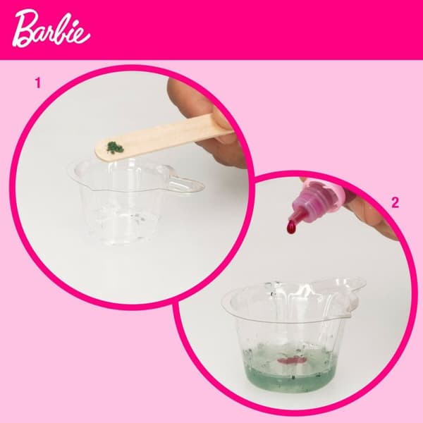 Kit to create Makeup Barbie Studio Color Change Neglpolering 15 Deler