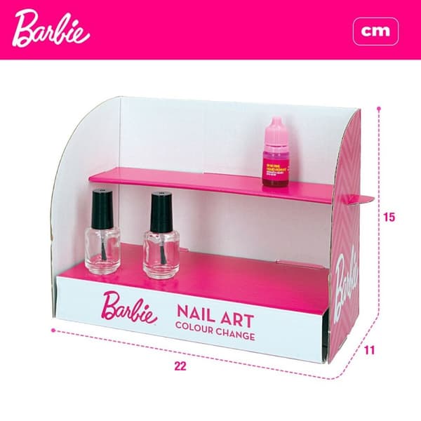 Kit to create Makeup Barbie Studio Color Change Neglpolering 15 Deler
