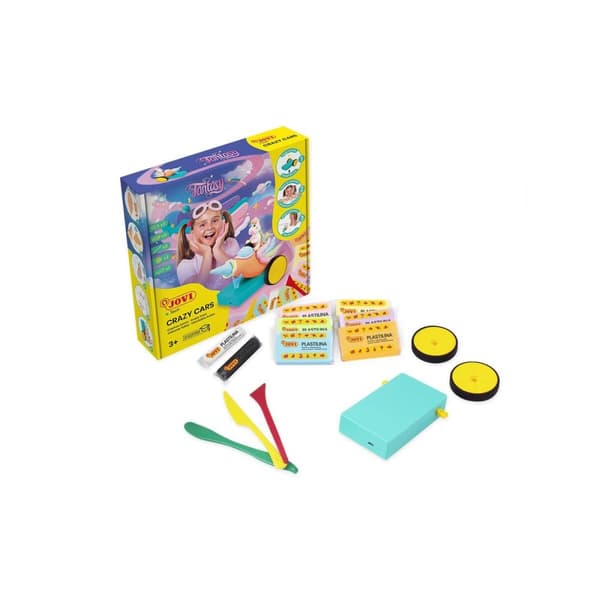 Modellera Spel Jovi Crazy Cars Fantasy Multicolour (1 Delar)