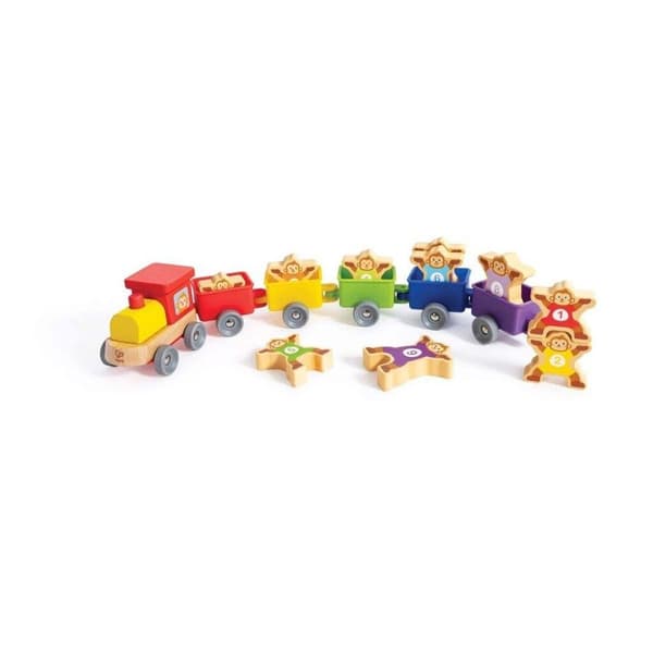 Hape Siffertåg med apor