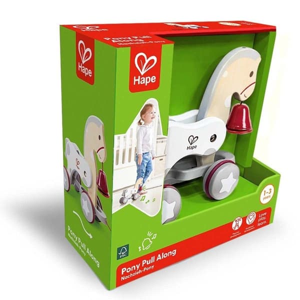 Hape Pony Pull Along Trækdyr