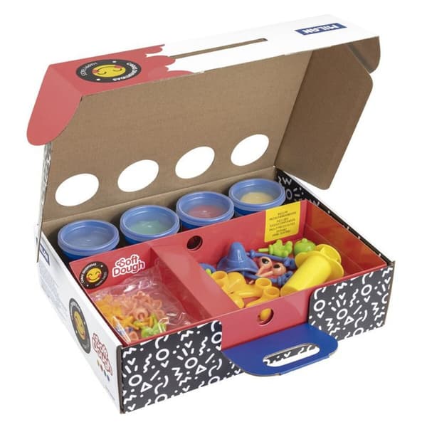 Kreativ lek med modellera Milan Funny Faces (33 Delar)