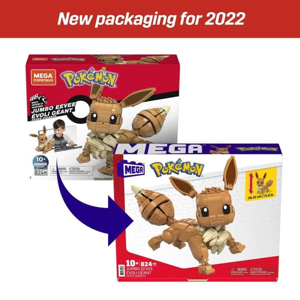 Byggsats Pokémon Pokemon Eevee Giant Multicolour