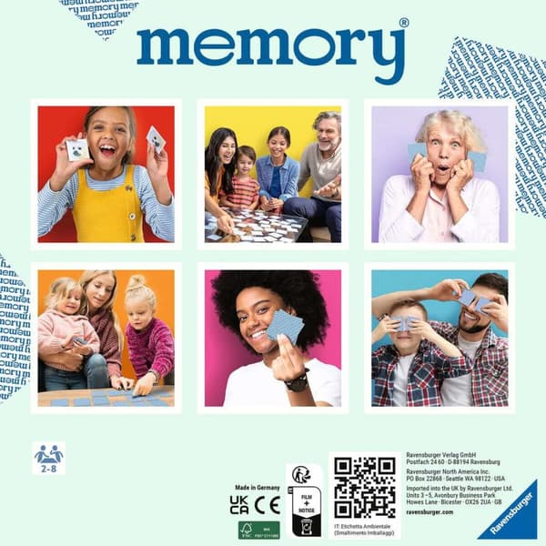 Lærerigt Spil Ravensburger Grand Memory - Super Mario Multifarvet