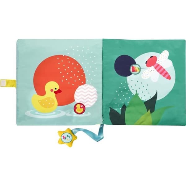 Interaktiv uppvaknande bok VULLI Touch&Play Book Sophie la girafe et ses amis - 8 sidor - Melodier