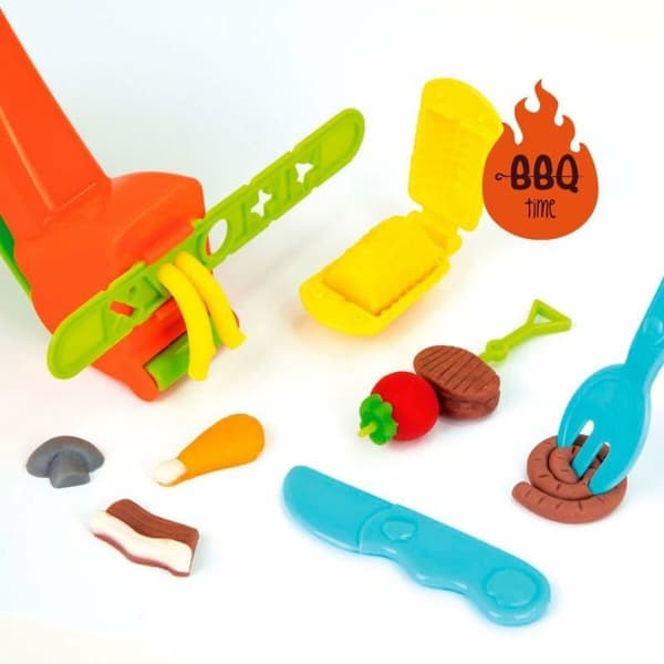 modellermasse Milan Soft Dough BBq Multifarvet
