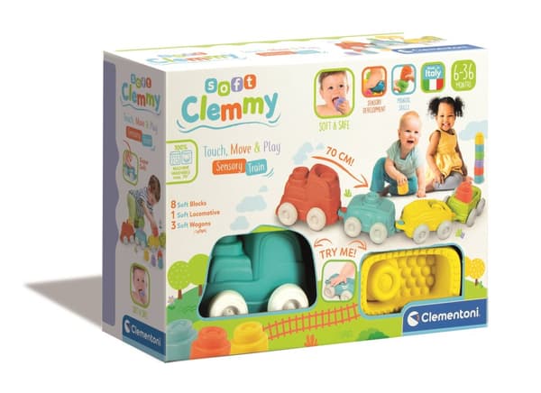 Tåg Soft Clemmy Clementoni