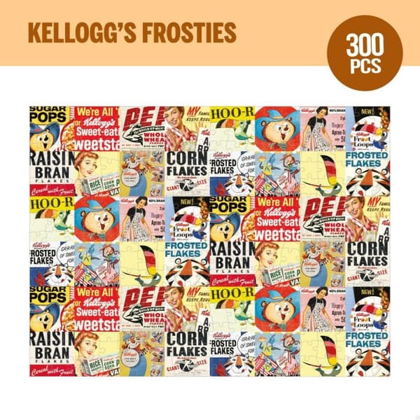 Puslespil Colorbaby Kellogg's Frosties 300 Dele 6 enheder 60 x 45 x 0,1 cm