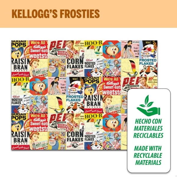 Puslespil Colorbaby Kellogg's Frosties 300 Dele 6 enheder 60 x 45 x 0,1 cm