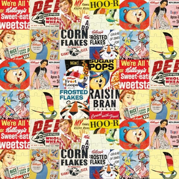 Puslespil Colorbaby Kellogg's Frosties 300 Dele 6 enheder 60 x 45 x 0,1 cm