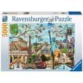 Pikkukuva 1 / 2: Palapeli Ravensburger 17118 Big Cities Collage 5000 Kappaletta