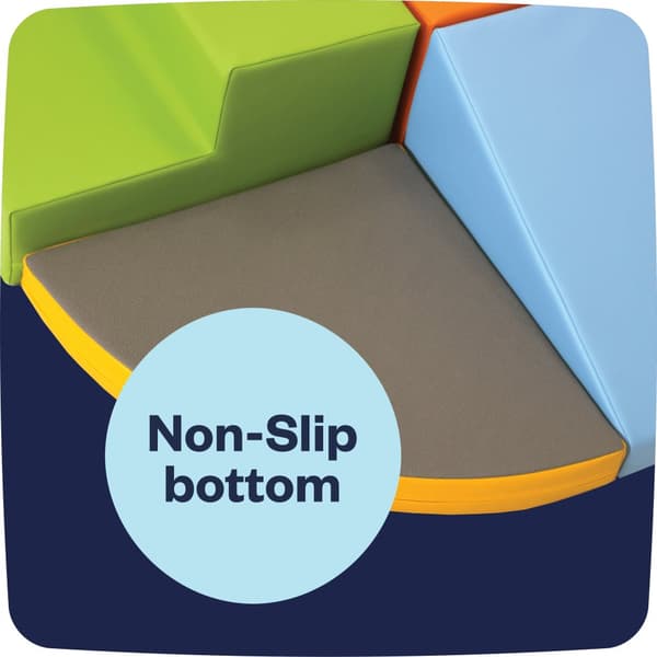 IGLU Soft Play Montessori-kryp- och klätterblock för motorisk utveckling med skumformer