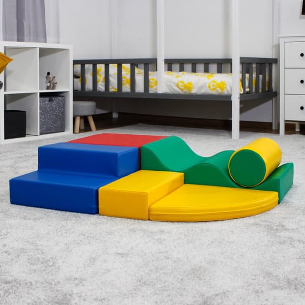 IGLU Soft Play klätterblock för inlärning av Montessorimotorik genom skumformer