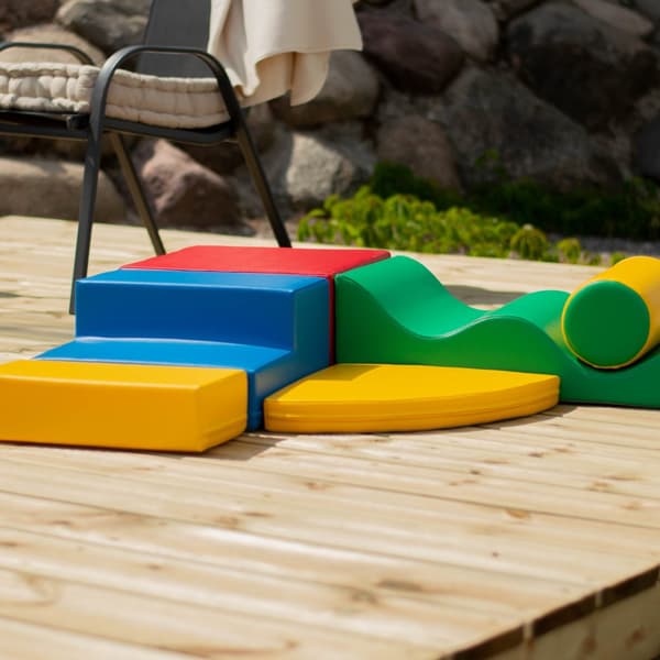 IGLU Soft Play klätterblock för inlärning av Montessorimotorik genom skumformer
