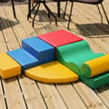 Miniatyrbild 6 av 11: IGLU Soft Play klätterblock för inlärning av Montessorimotorik genom skumformer