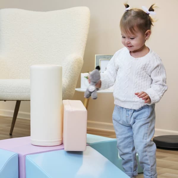 IGLU Soft Play klätterblock för inlärning av Montessorimotorik genom skumformer