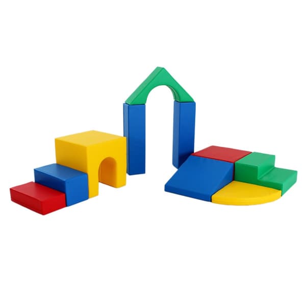 IGLU Soft Play Pedagogiska Montessori Mjuka Byggklossar Motorikleksaker  leksaker Stapelkuber Skumblocker