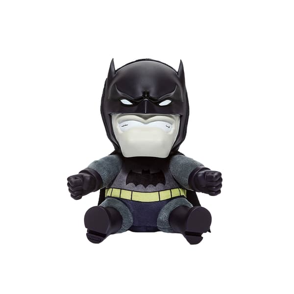 Batman Phunny Sitting Character Plush Toy Black/Grey One Size