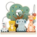 Miniatyrbild 7 av 7: Färdighetsspel för bebisar Woomax djur 25 x 22 x 10 cm (6 antal)