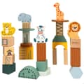 Miniatyrbilde 7 av 7: Byggesett Woomax dyr 28 Deler (6 enheter)