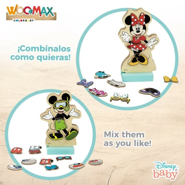 Figurer Disney 54 Delar 4 antal 11,5 x 17,5 x 1,2 cm