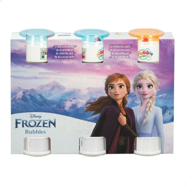 Bubble blower set Frozen 3 Dele 60 ml (24 enheder)