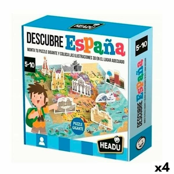 Utbildningsspel HEADU Descubre España (4 antal)