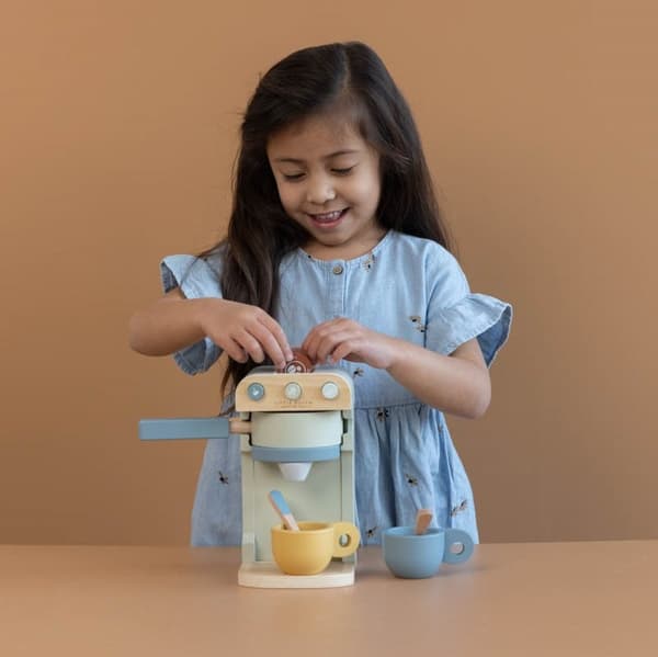 Little Dutch kaffemaskin lekset, pastell