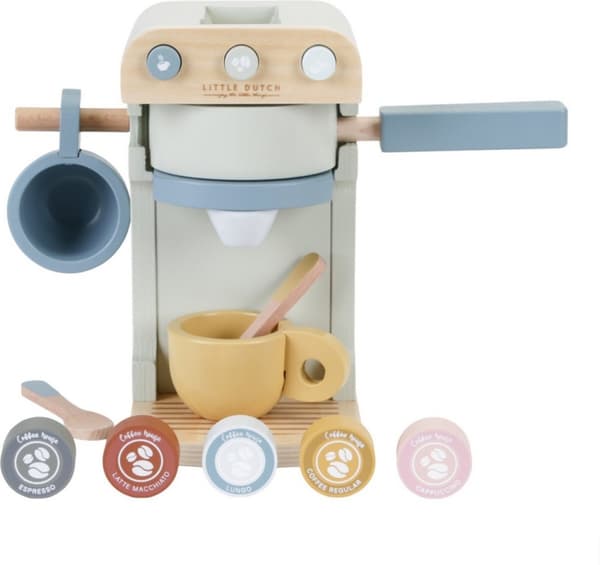 Little Dutch kaffemaskin lekset, pastell