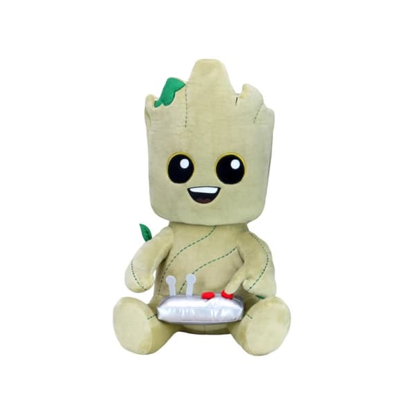 Guardians Of The Galaxy Hugme Baby Groot Character Plush Toy Green/Silver One Size